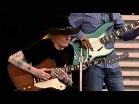 Johnny Winter - Highway 61 Revisited Live 2007 @ Crossroads Festival