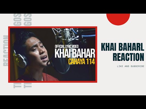 KHAI BAHAR COVER WHEN I WAS YOUR MAN DENGAN LIRIK | BRUNO MARS Video Reaction