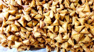 10000 Samosa Selling Per Day | Samosa Making Video |  Wholesale Samosa Makers In Rajahmundry