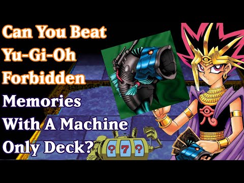 Can You Beat YuGiOh Forbidden Memories With A Machine Deck?