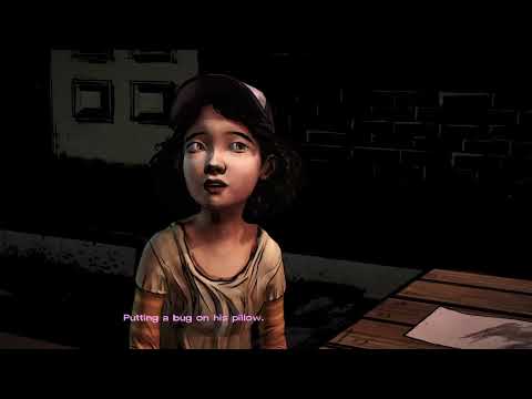 The Walking Dead The Telltale Definitive Series Clementine did you put a bug on duck pillow