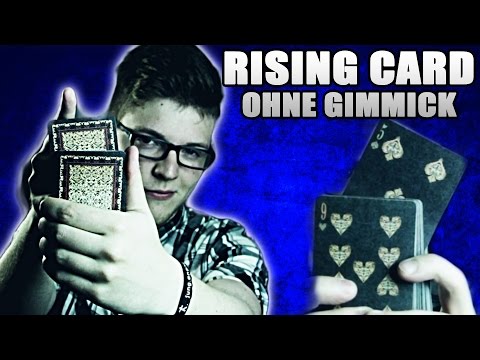 RISING CARD TRICK OHNE GIMMICK - Zaubertricks mit Auflösung zum Nachmachen