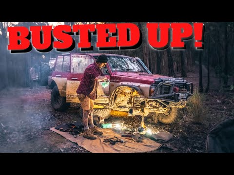 BEATEN on Tallarook's TOUGHEST TRACKS! 3 CV'S IN 3 DAYS! Petrol GU vs Diesel GQ PATROL