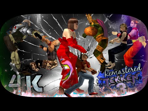 Gon moves Team ( Anna, Nina ,Julia, Xiaoyu) Tekken 3 Remastered UHD 4K 60 FPS 