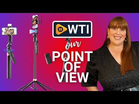 70"" Extendable Auto Face Tracking Tripod for iPhone - WTI product video review