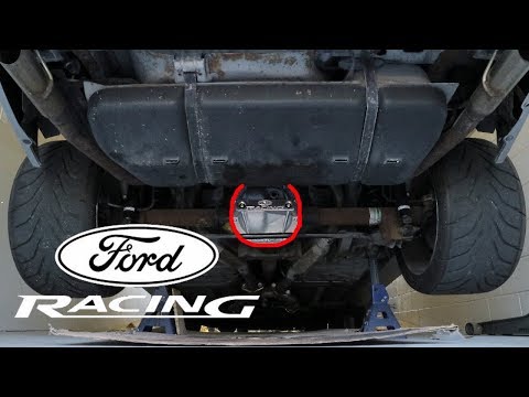 Installing a Ford Racing differential cover on 1999-2004 mustang gt