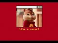 You Spin Me Round (Like a Record) - The Chipmunks / slowed down