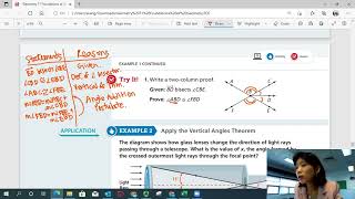 EnVision Geometry 1-7: Writing Proofs