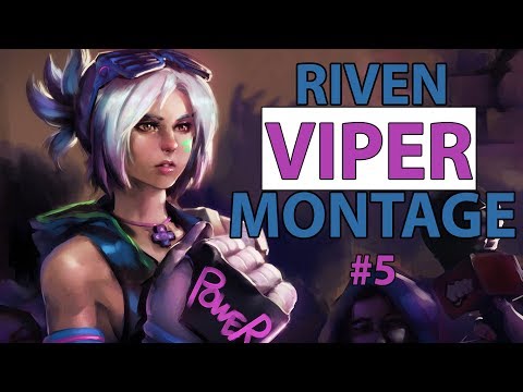 🔴VIPER RIVEN NEW MONTAGE 2018 #5 - Viper popping off with new runes