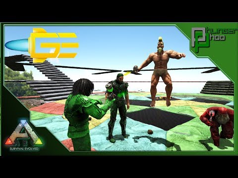 Ark: GES4 E53 - SPLATOON IN ARK?! HANGING OUT WITH THE GUYS!