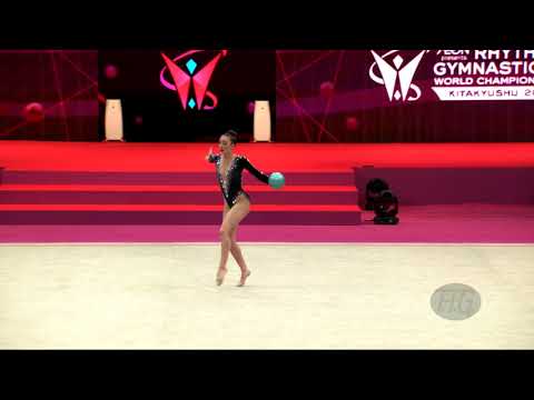 DUSSAN Lina (COL) - 2021 Rhythmic Worlds, Kitakyushu (JPN) - Qualifications Ball