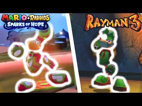 EVERY Rayman reference in Mario + Rabbids!