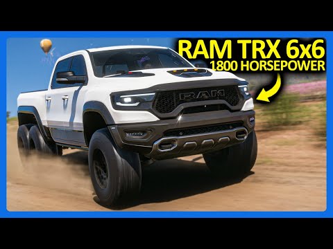 Forza Horizon 5 : The 1800 Horsepower RAM TRX 6x6!! (FH5 PS5 Gameplay)
