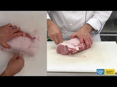 Tying a Rolled Pork Loin - Part 4