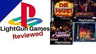 3 PS1 Light Gun Games by Second Opinion Games