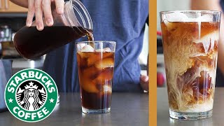 Starbucks Vanilla Sweet Cream Cold Brew | FULL RECIPE