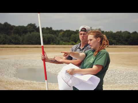 Ausbildung bei May Landschaftsbau: Vermessung