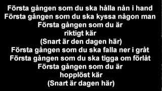 Miss Li - Första gången (Lyrics)