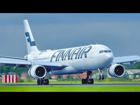[4K] 31 FANTASTIC Airplane Takeoff's & Landings 🇳🇱 | Amsterdam Airport Spotting | AMS/EHAM
