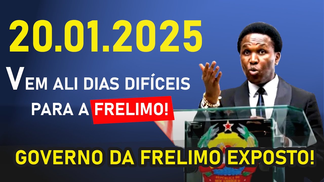 VENÂNCIO MONDLANE FAZ LIVE SURPRESA 20.01.2025 | A REFORMA DE ESTADO COMEÇA HOJE!