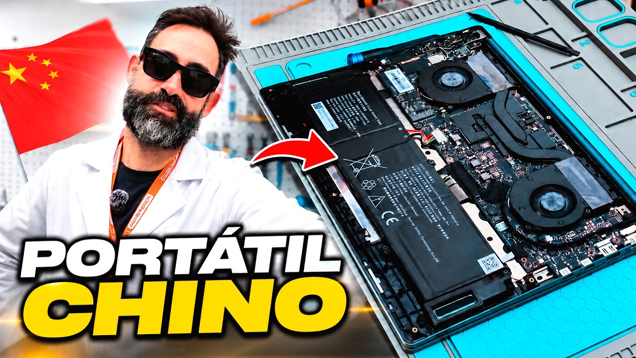 DESVELO con un TÉCNICO el INTERIOR de un PORTÁTIL CHINO | CHUWI CoreBook Air