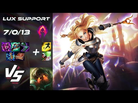 SUPPORT Lux vs Nautilus - NA Challenger Patch 14.17