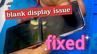 Samsung galaxy Z flip 4 blank display problem . Full video #mobilerepair @rahulreye