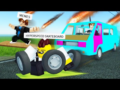 ROBLOX A Dusty Trip Funny Moments Part 2 (MEMES) 🚐