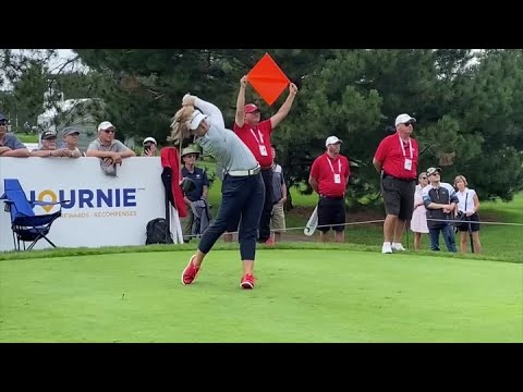 RAW: Scenes from Brooke Henderson’s practice round at the CP Women's Open