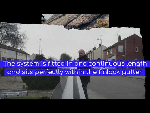 Gutters4u Ltd repair leaking concrete gutters (finlock gutters) with aluminium pressed on site to fit perfectly within the existing gutters.
