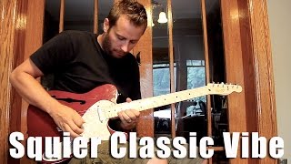 Video thumbnail for Squier Classic Vibe Telecaster Thinline by Darrell Braun Guitar