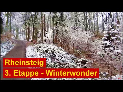 Rheinsteig - 3. Etappe - Winterwonder