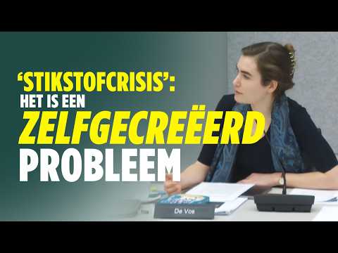 Lidewij de Vos (FVD) stelt stikstofbeleid ter discussie in Landbouwdebat | Tweede Kamer