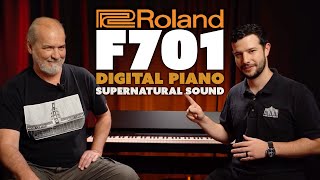 Video thumbnail for Roland F701 | Modern Streamlined Digital Piano | Overview & DEMO by Alamo Music Center - Pianos and Keyboards
