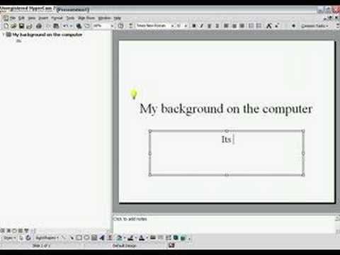 My desktop background