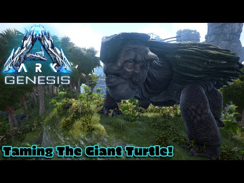 Taming The Amazing Megachelon! Ark Genesis Part 11