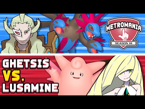 GHETSIS riuscirà a sconfiggere LUSAMINE usando solo Metronome? 👆 MetroMania S14 Quarti di finale 4