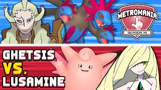 Can GHETSIS defeat LUSAMINE with only Metronome? 👆 MetroMania S14 Quarter Final 4