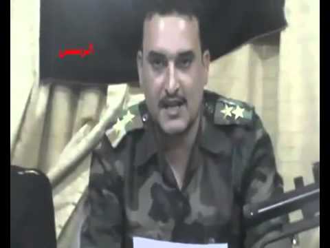 انشقاق الملازم أول هاني زياد فرزات من مرتبات اللواء 90 مشاة وانضمامه إلى لواء خالد بن الوليد كتيبة الشهيد زكريا فرزات