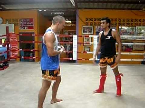 Namsaknoi Trains Canadian MMA Fighter Derek Gauthier, Part 1.