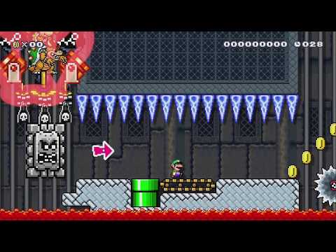 Billdozer Bowser Cometh (30 sec) by Raidman - Super Mario Maker 2 - No Commentary 1bv