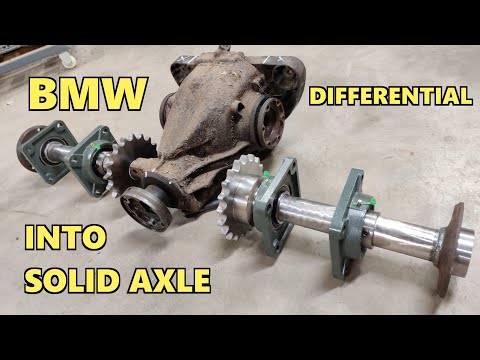 6x6 Mini-Forwarder BUILD Ep.2 - Front Axle