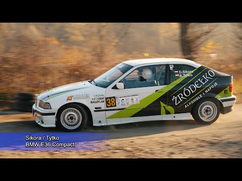 Sikora Daniel / Tytko Anna - BMW E36 Compact  | 3 Barbórka Kaczycka 2022 Rally Park Cup