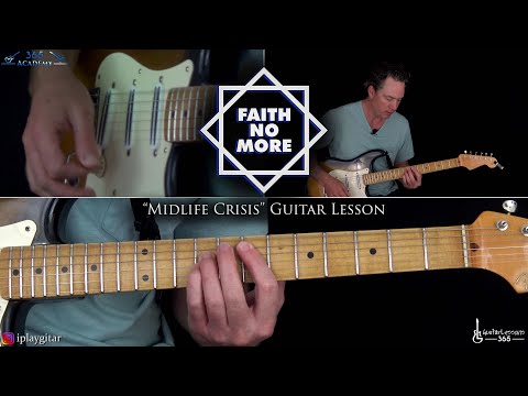 Midlife Crisis Guitar Lesson - Faith No More