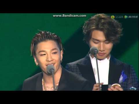 160323 BIGBANG - Best Selling Foreign Digital Album (3rd award)  QQ Music Awards