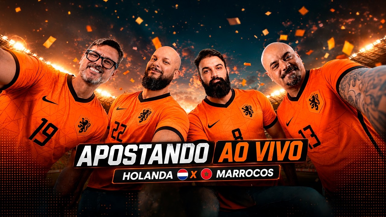 AO VIVO| HOLANDA X MARROCOS | Análise e Palpites Copa 26-APOSTANDO AO VIVO-29/06/26