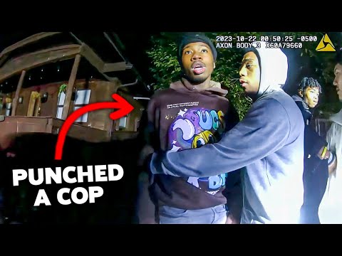 Highschool Party Gets Raided by Cops and Hell Breaks Loose