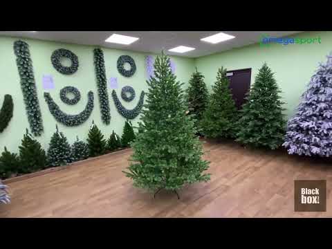 ОБЗОР искусственной ели Городская 100% литая, зеленая