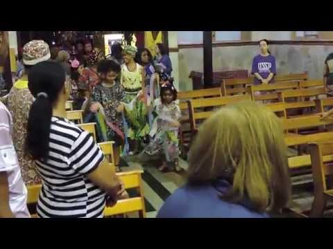 Missa Afro Paroquia são José Operário Entrada 2013