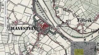 preview picture of video 'Ravenstein - 9 topografische kaarten vanaf 1868'